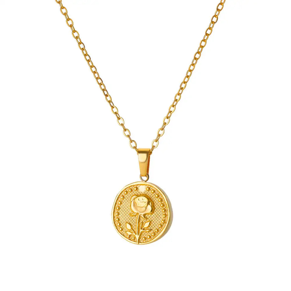 Dainty Birth Flower Necklace