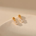 Water Drop Crystal Earrings