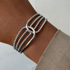Cross Beads Cuff