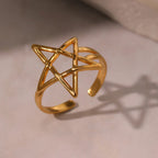 Geometric Star Ring