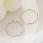 Dainty Wave Ring