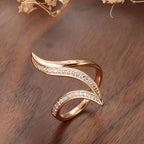 Geometric Aurora Ring