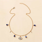 Evil Eye Tear Drop Choker