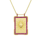 Bohemian Tarot Card Necklace