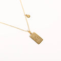 Vintage Zodiac Tarot Necklace