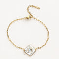 Simple Boho Evil Eye Bracelet