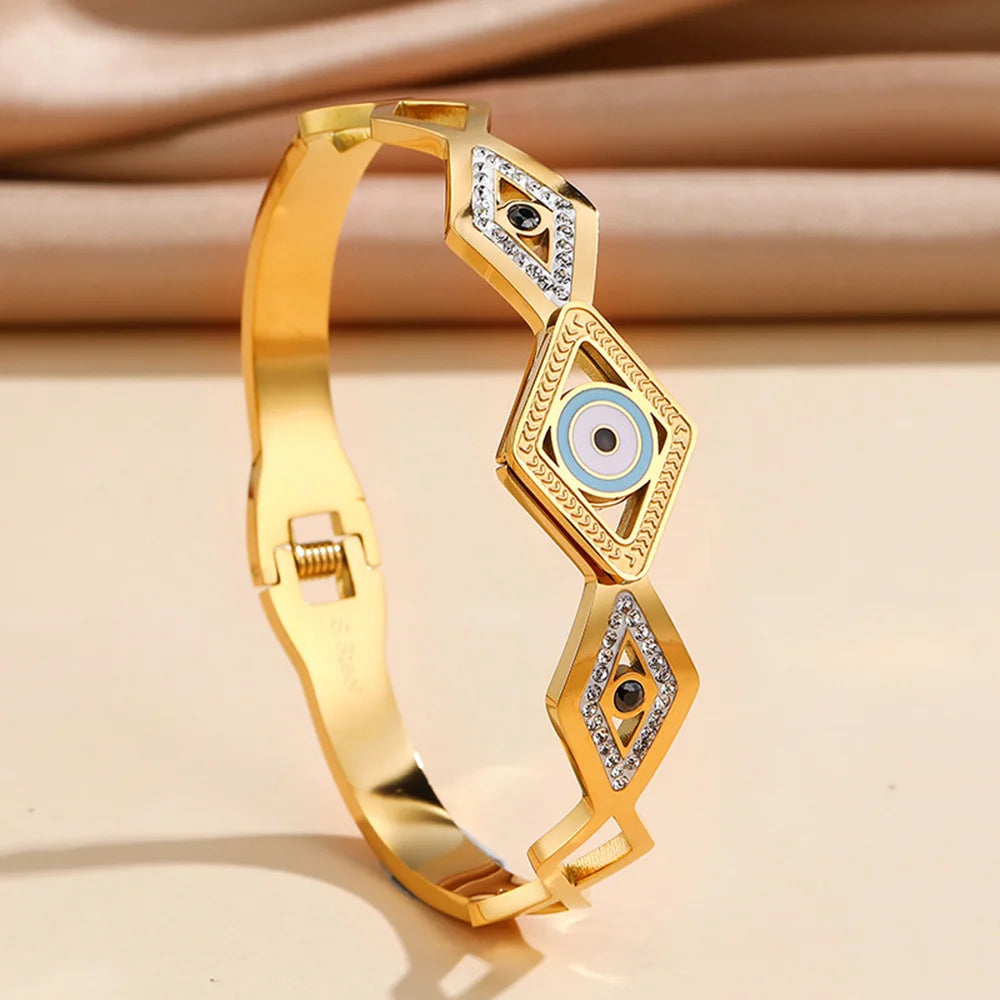 Evil Eye Wisdom Cuff
