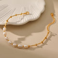 18k Pearl Rod Bracelet