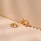 Crystal Wave Earrings