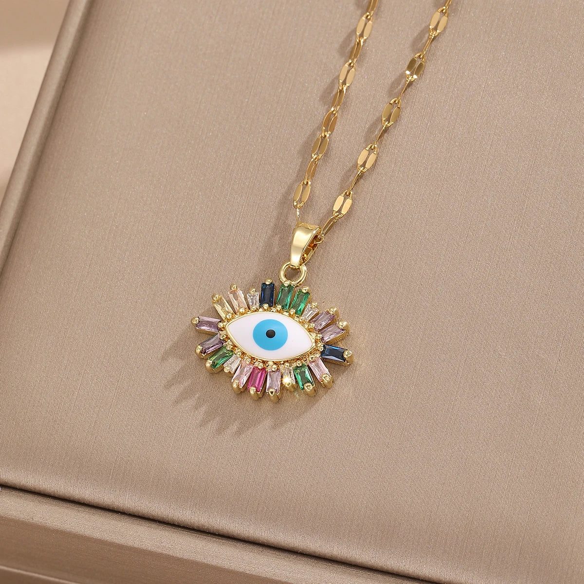 Colorful Evil Eye Necklaces